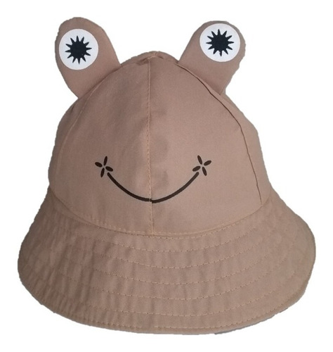 Sombrero Bucket Gorro Diseño Rana Unitalla Unisex Nacional