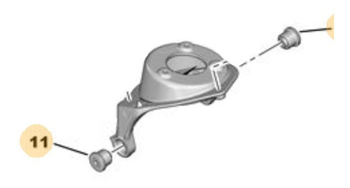 Buje Brazo Suspensión Sup Del Peugeot 407 2.0 16v Hdi