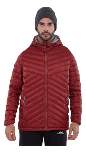 Campera Neegan Montagne Capucha Abrigo Hombre Ultra Liviana