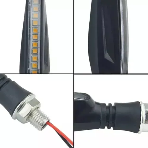 Direccionales Led Secuencial Moto Juego X 2 Unidades