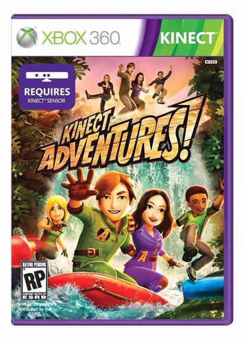 Game Xbox 360 Kinect Adventures Estojo Original Novo Lacrado