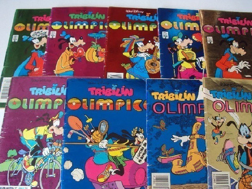 Revistas Disney Tribilin Olimpico 9 Ejs Abril Cinco 1993