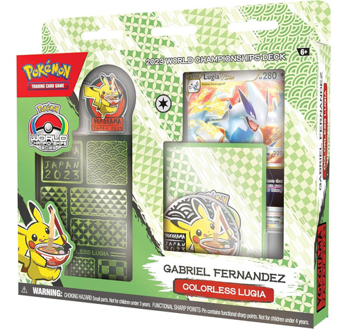 Baraja Campeonato Mundial Pokémon 2023 - Gabriel Fernández