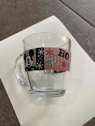 Taza Mickey Minnie Mouse Navideña Vintage Disney + Regalo (Usado)