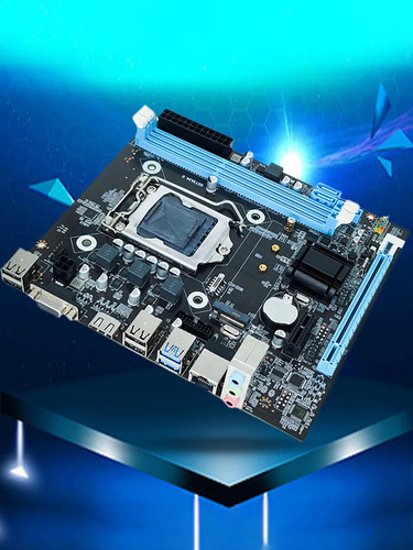 Placa Base H81 Micro-atx Lga1150 2 Ddr3 De 16 Gb Para Escrit
