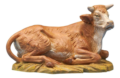 Fontanini By Romano Sentado Ox Natividad Figura Decorativa  