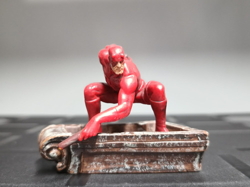 Figura Gashapon  Marvel Daredevil Estatua Mini Original 