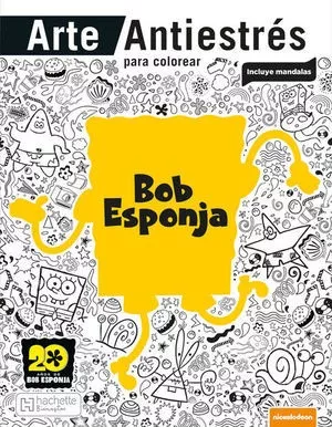 Libro Bob Esponja Arte Antiestres Original