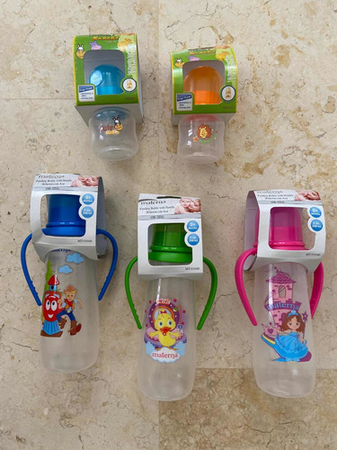 Imagen 3 de 9 de Teteros De 1.5, 2, 8 Y 10 Oz Teteros Con Cepillos,portaleche