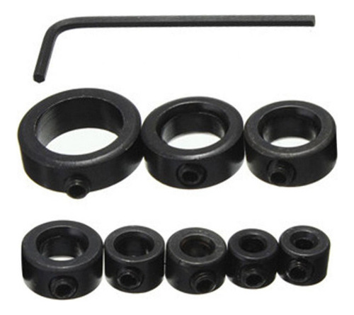 Ts 8 Piezas Profundidad De Taladro Topes Collares Anillo