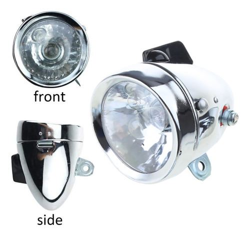 Bicicleta Motorizada Bicicleta Friction 12v 6w Farol Gerador