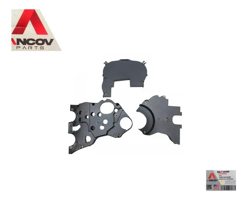 Tapa Cubre Correa Tiempo Chevrolet Aveo Kit Completo