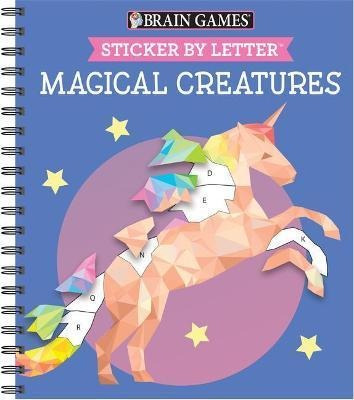 Brain Games - Sticker By Letter: Magical Creatures (stick...