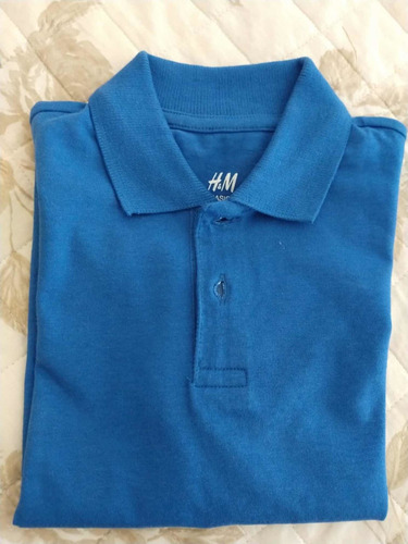 Chomba Remera H&m Algodón Orgánico Importada Nueva Sin Etiq