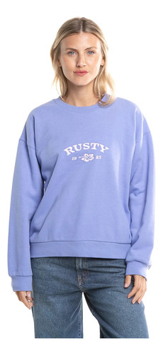 Buzo Rusty Thriving Relaxed Crew Mujer