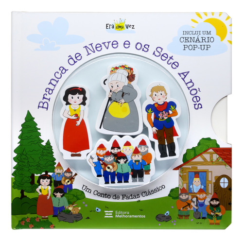 Livro Branca De Neve E Os Sete Anões (livro + Cenário Pop-up