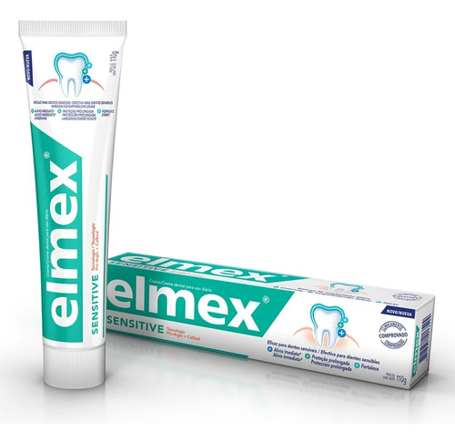 Elmex Crema Dental Sensitive Con Fluor 110 Gramos