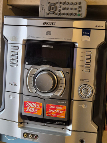 Minicomponente Sony Mhc-ag330 Gris Plata 240 W (Usado)