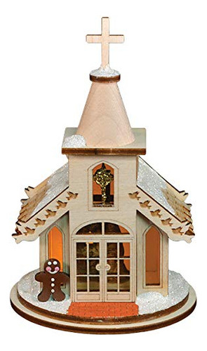 Ginger Cottages Nativity Capilla Adornos Para Arbol De Navid