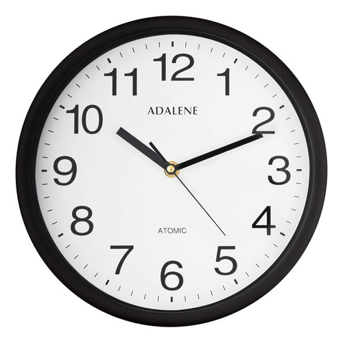 Adalene Reloj De Pared Atmico Grande De 10 Pulgadas, Pantall