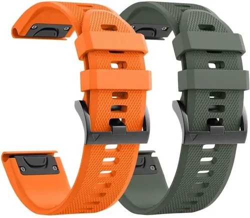 Comprar Correa de silicona de doble Color para Garmin Fenix ​​6 6X