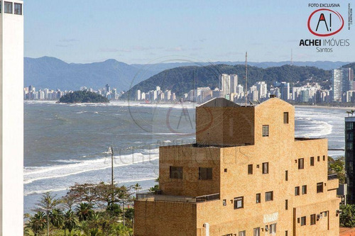 Imagem 1 de 30 de Cobertura Com 3 Dormitórios, 3 Suite, 2 Vagas Demarcas À Venda, 230 M² Por R$ 1.500.000 - Aparecida - Santos/sp - Co0113