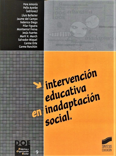 Intervención Educativa En Inadaptación Social