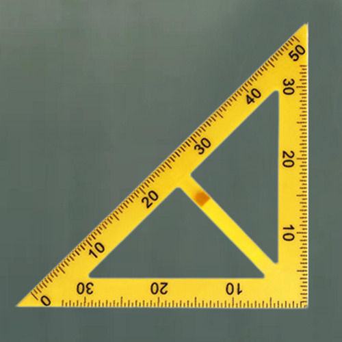Regla De Geometría Matemática, Herramienta De 45