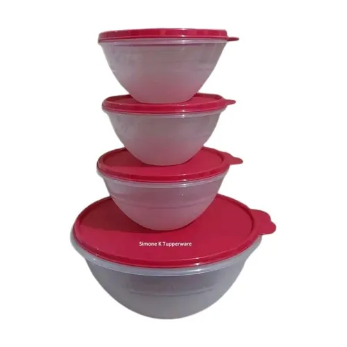 comprar Tupperware Pda\u002Fbea Tigela Maravilhosa Kit Com 4 Peças.