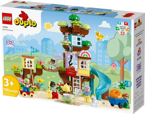 Kit Lego® Duplo Town 10993 Casa Del Árbol 3en1 (126 Piezas) Cantidad De Piezas 126