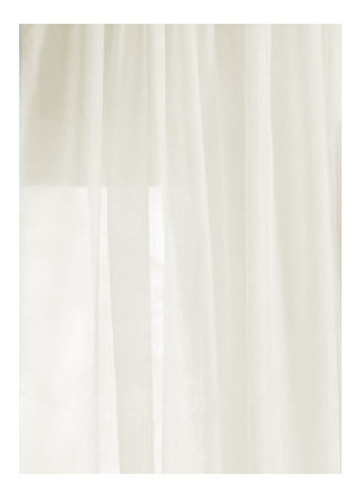 Imagen 2 de 9 de Tela Voile Linea Plateada Para Cortinas - Sd Deco