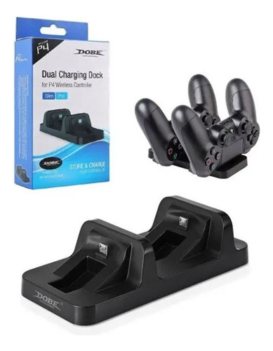 Base Cargador Mandos Ps4 Compatible