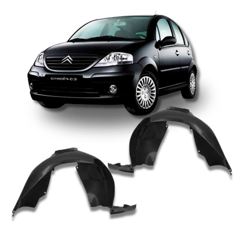 Par Parabarro Dianteiro Citroen C3 2003 2004 2005 2006 2007