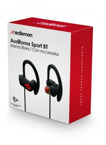 Redlemon Aud fonos Bluetooth Sport Hd Ipx7 Contra Agua Sudor