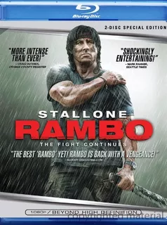 Blu Ray Rambo 4 Vuelta Al Infierno (2 Discos)