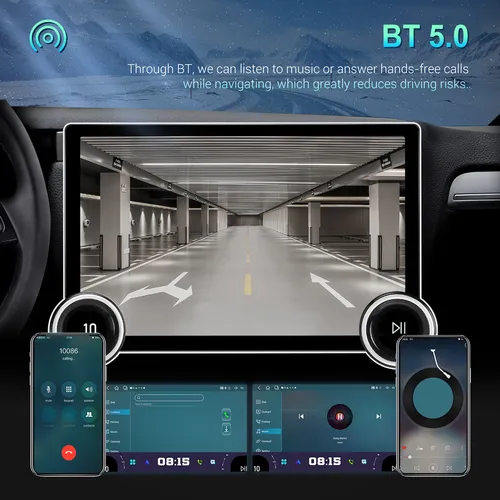 Reproductor De Coche Con Pantalla Táctil Android 2k De 11,8