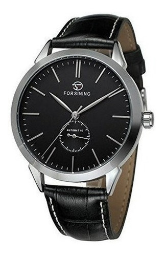 Reloj Hombre Forsining De Pulsera De Cuero Automatico   Fsg8