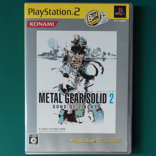 Metal Gear Solid 2 Sons Of Liberty (ps2 Original Japonés)