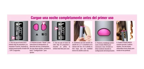 Ondulador Rizador De Cabello Portatil Automatico