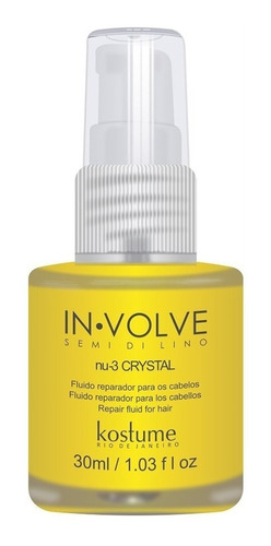 Kostume Fluído Reparador Nu-3 Crystal In Volve Semi Di Lino