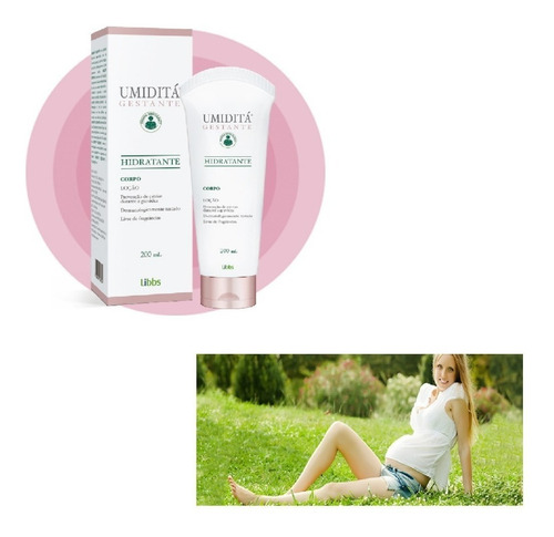 Loção Hidratante Umiditá 200ml Gestante Hipoalergênica