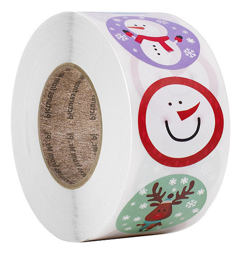 Paquete De Pegatinas O, Regalo De Navidad, Navidad, Decoraci
