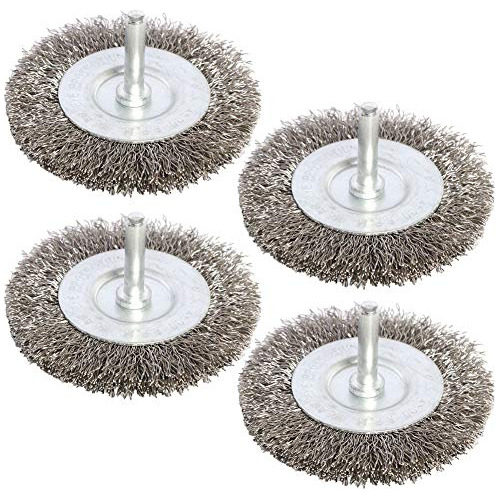 4pcs 3 Inch Stainless Steel Wire Wheel Brushes Kit For ...