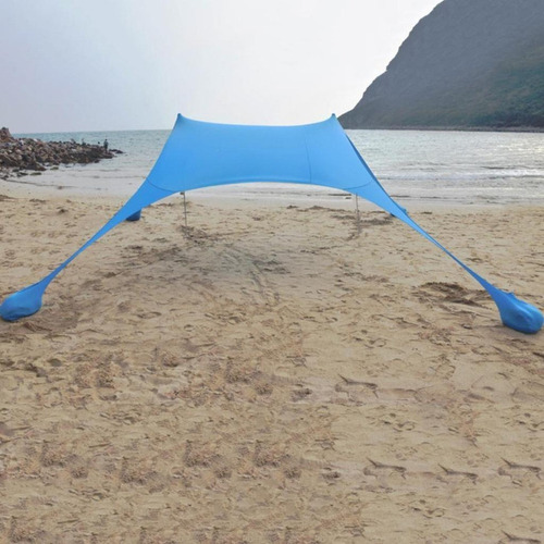 Carpa De Playa Portátil De Licra Para Acampar Al Aire Libre