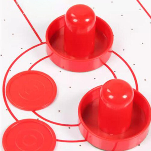 4 Empujadores De Air Hockey Y 8 Discos Empujadores Negro