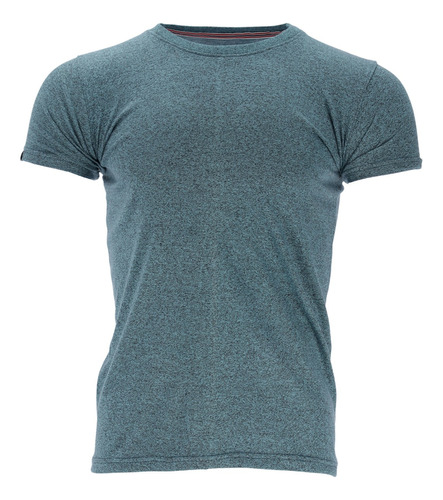 Remera Entallada Hombre Algodon Slim Fit Jersey Peinado A27