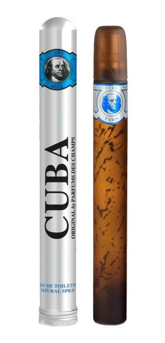 Perfume Importado Hombre Cuba Blue Edt 35ml 
