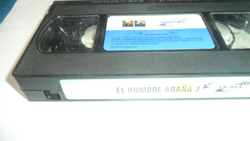 Vhs El Hombre Araña 3