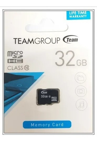 Memoria Micro Sd 32gb Clase 10 Teamgroup