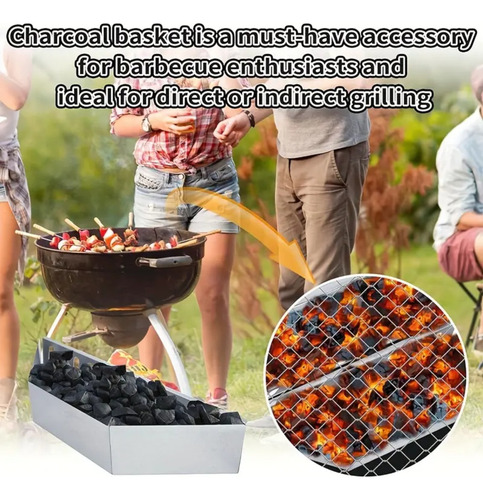 Cestas De Carbón Grandes Para Barbacoa, Parrillas De Carbón,